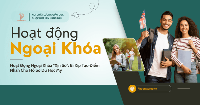 Hoạt Động Ngoại Khóa "Xịn Sò": Bí Kíp Tạo Điểm Nhấn Cho Hồ Sơ Du Học Mỹ