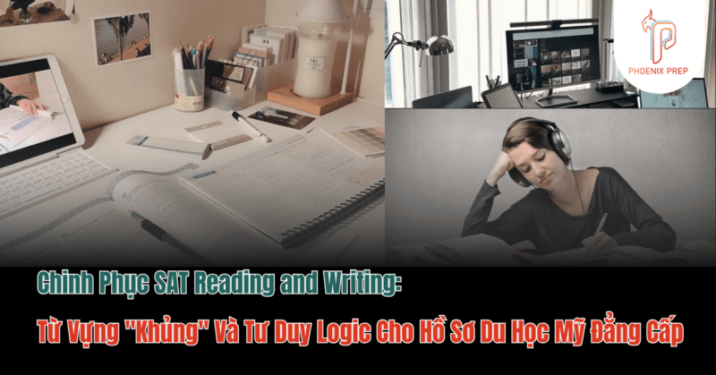 Chinh Phục SAT Reading and Writing: Từ Vựng "Khủng" Và Tư Duy Logic Cho Hồ Sơ Du Học Mỹ Đẳng Cấp