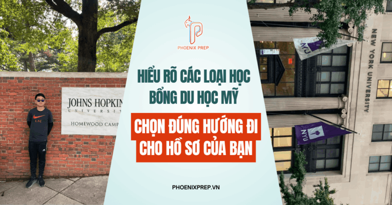 Hiểu rõ các loại học bổng du học Mỹ – Chọn đúng hướng đi cho hồ sơ của bạn
