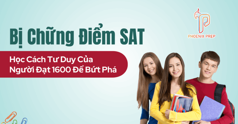 Bị Chững Điểm SAT? Học Cách Tư Duy Của Người Đạt 1600 Để Bứt Phá